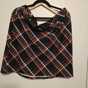 Torrid Multicolor Plaid A-Line Skirt